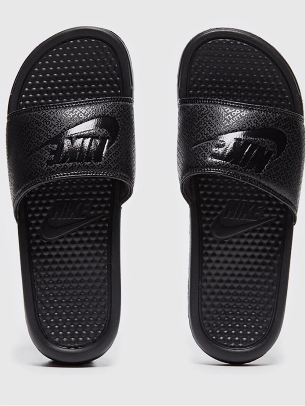 Nike BENASSI Men's Black Slide Sandals
